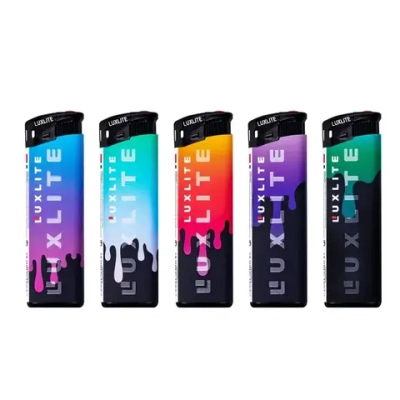 Пьезо зажигалка 8500L АП TWP-RUBBER DROPS (комплект 25 шт)