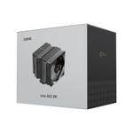 Кулер для процессора Ocypus Iota A62 BK, 2x120mm FAN, Display Panel, 6 PIPES, 4-PIN PWM, 500-2000 RPM, 29DBA