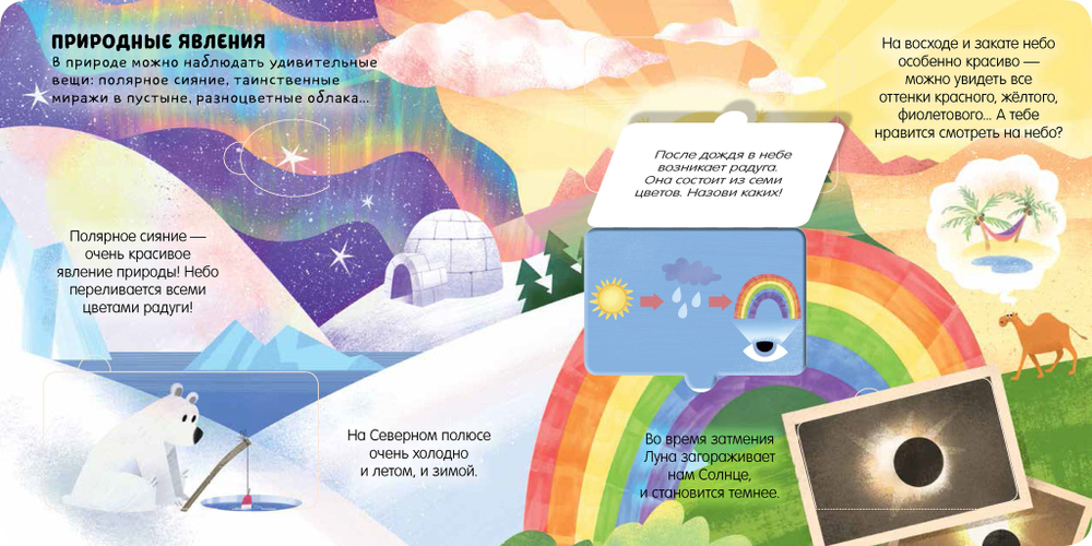 Маленькие почемучки (книжки с клапанами). Про природу и погоду
