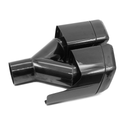 Насадка на глушитель AFM2-63-255х100-300L ЧЕРНАЯ квадрат Benz W212 E63