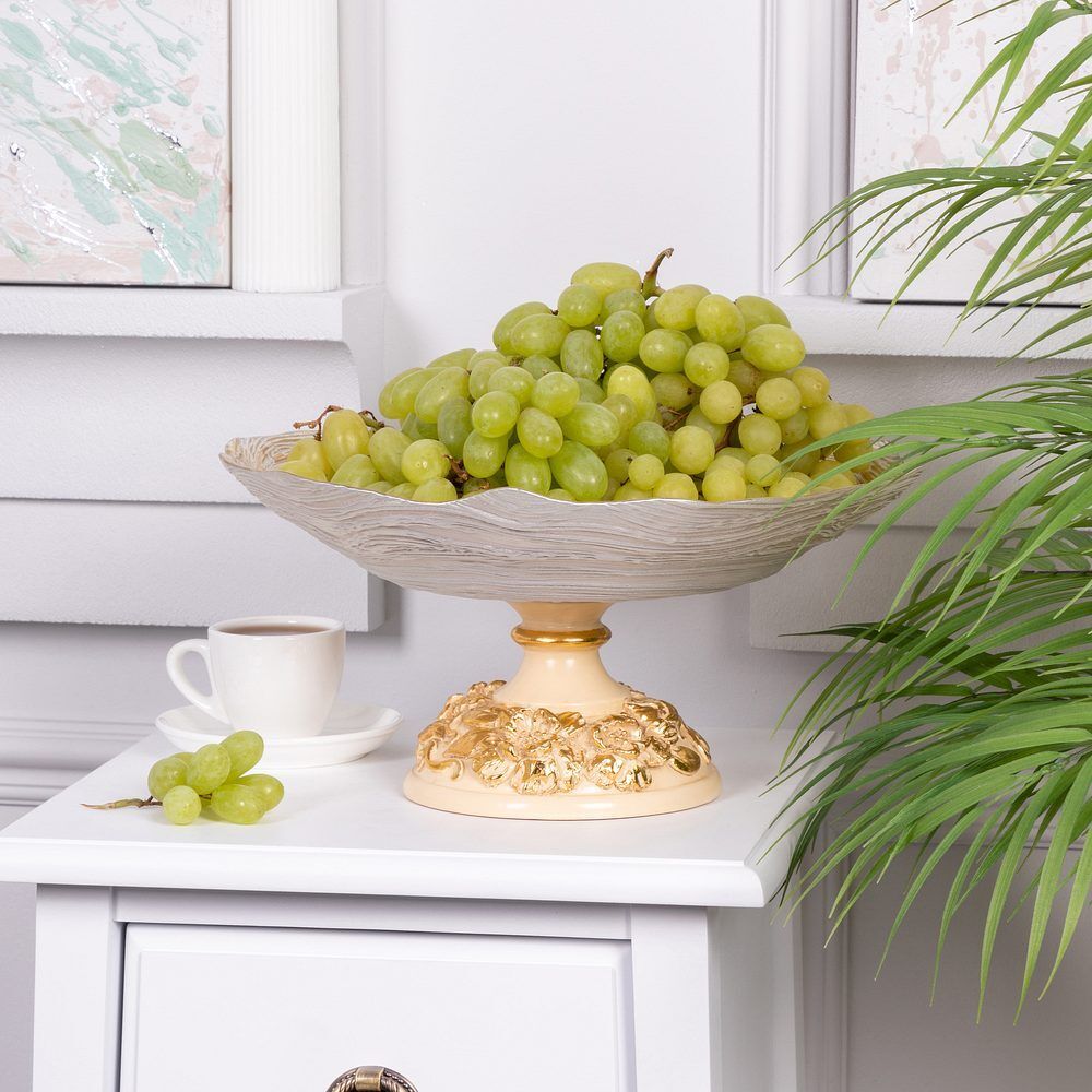 Фруктовница-конфетница Лето Айвори