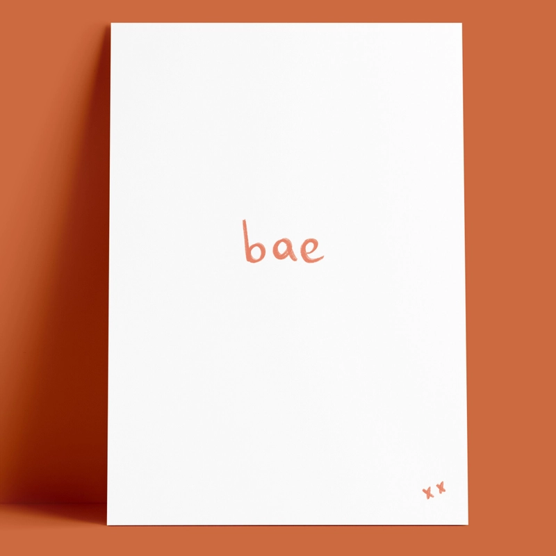 Открытка – Малышка