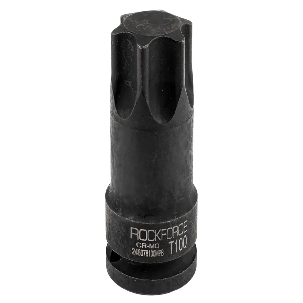 Головка-бита TORX ударная T100,1/2'' RockForce RF-246078100MPB