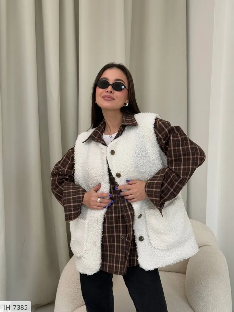 Жилет IH-7381 Фабрика Моды