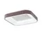 7770/56L AVRA LED SN 578 Светильник металл/белый/мокко LED (56Вт+14Вт) 3000-6000K 500х500 IP43 пульт ДУ+подсветка SHARMEL