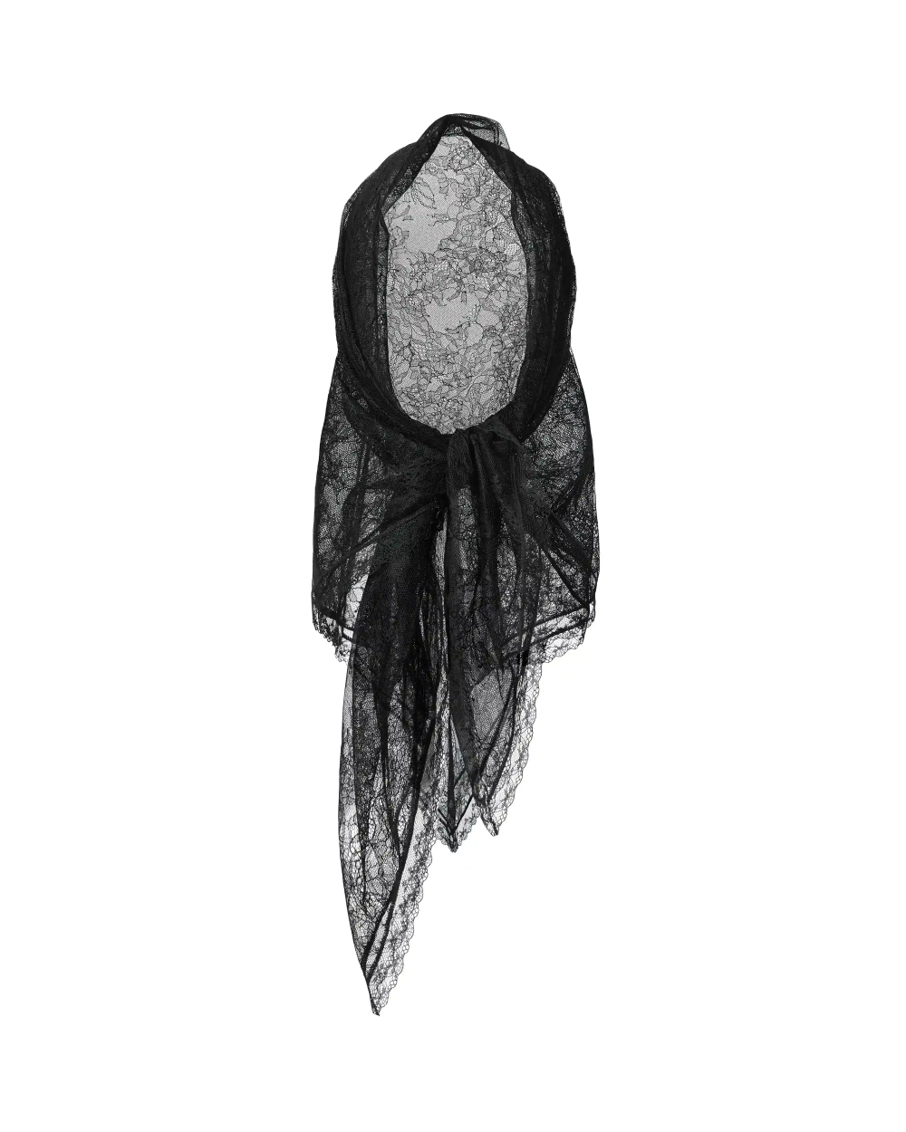 Leticia, косынка из черного кружева