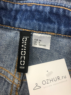 Юбка H&M джинсовая 40 размер