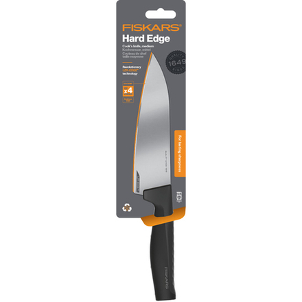 Нож поварской средний Fiskars Hard Edge, 172 мм