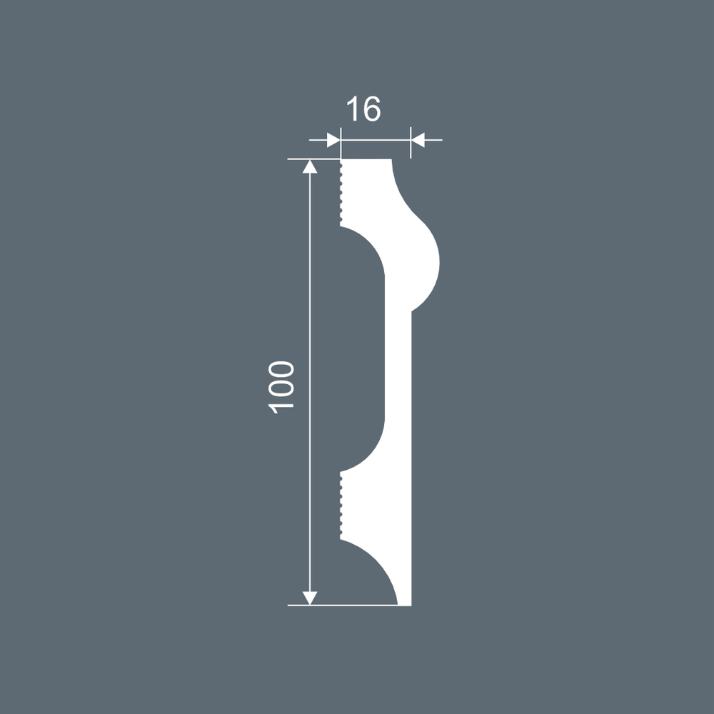 Плинтус PX043