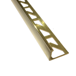 Г - Образный профиль латунь полированная для плитки 12х2500мм