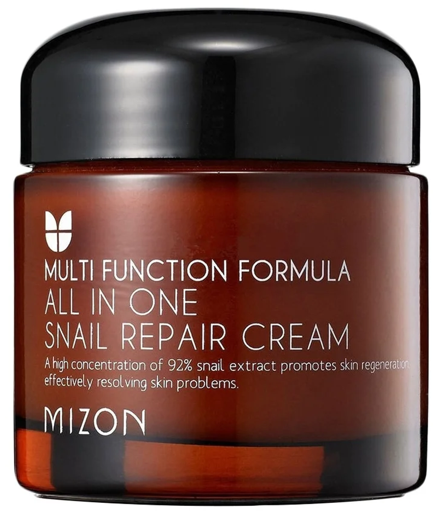 Mizon All in one snail repair cream Крем для лица с экстрактом улитки, 75 мл