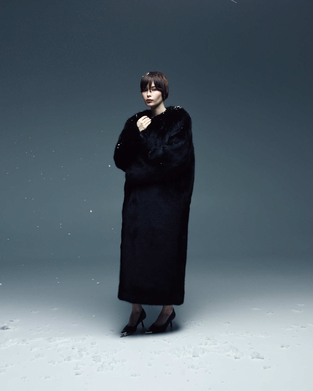 Шуба Old Money Maxi Black