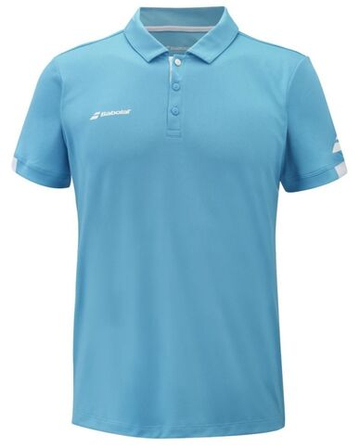Мужское теннисное поло Babolat Play Polo Men - Бирюзовый