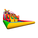 Водная горка с бассейном «Аква-монстро», 18*10*9 м