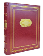 Фотоальбом Делюкс 29х32 см, пергам. листы, книж. переплет family foliant "семейный фолиант"