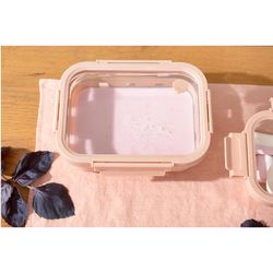 Контейнер для запекания, хранения и переноски продуктов в чехле, 1050 мл, бежевый