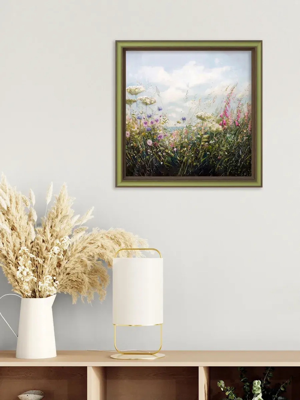 Картина на стену интерьерная на холсте 33х33 см