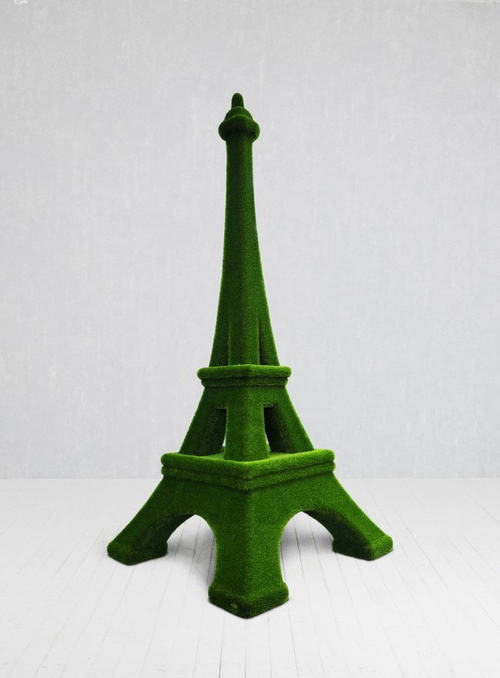 Топиари Эйфелева башня