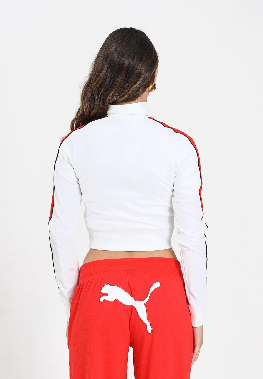 Толстовка женская PUMA FUTURE.PUMA.ARCHIVE T7 Slim Cropped Track Jacket