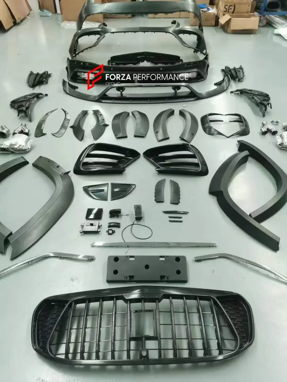 Широкий обвес для MERCEDES BENZ GLS X167 2019+ Мерседес Бенц ГЛС