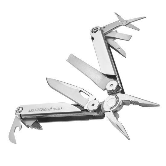Мультитул-инструмент Leatherman Мод. CURL (15 инструментов)(10см)(212г.)(чехол: нейлон BLACK M)