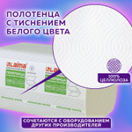 Полотенца бумажные 200 шт., LAIMA (H3) ADVANCED WHITE, 2-слойные, белые, КОМПЛЕКТ 15 пачек, 23×20,5, V-сложение.