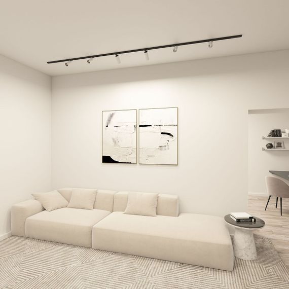 Трековый светильник Denkirs Solid Scope DK6060-BW+BK