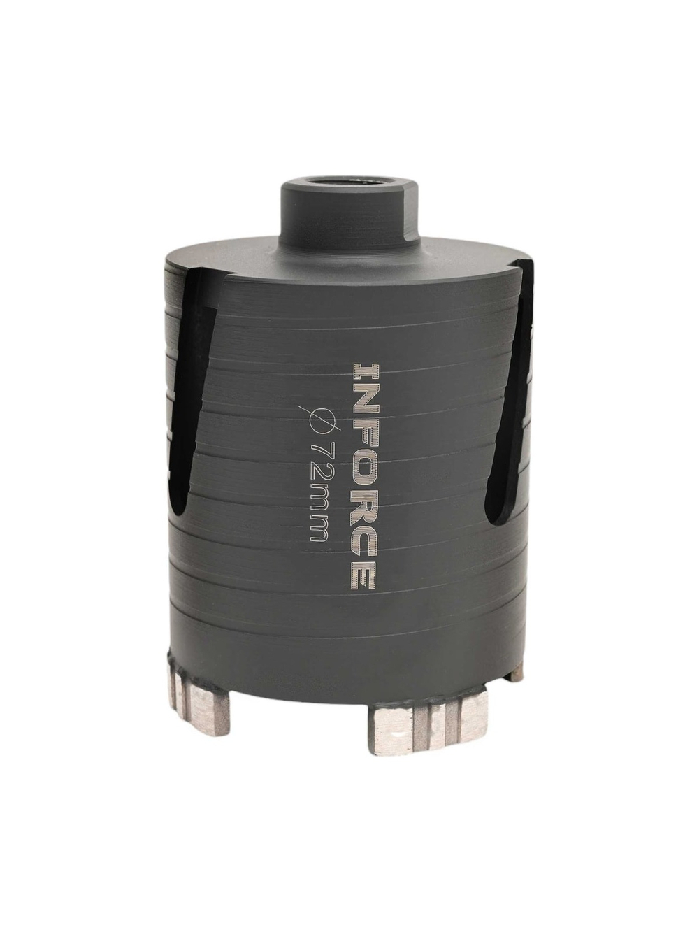 Коронка алмазная по бетону 72 мм Inforce 11-02-072