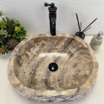 Раковина из оникса Erozy Grey EO-62259 53*42*16 0093