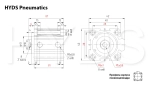 SDA 25x60 Пневмоцилиндр