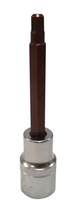 Головка-бита 6-гранная 5мм Premium 1/2''(L-100мм) Forsage F-34410005 Premium