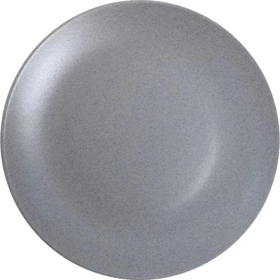 Тарелка обеденная 27 см Alfa Серый мрамор