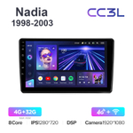 Teyes CC3L 10,2"для Toyota Nadia 1998-2003