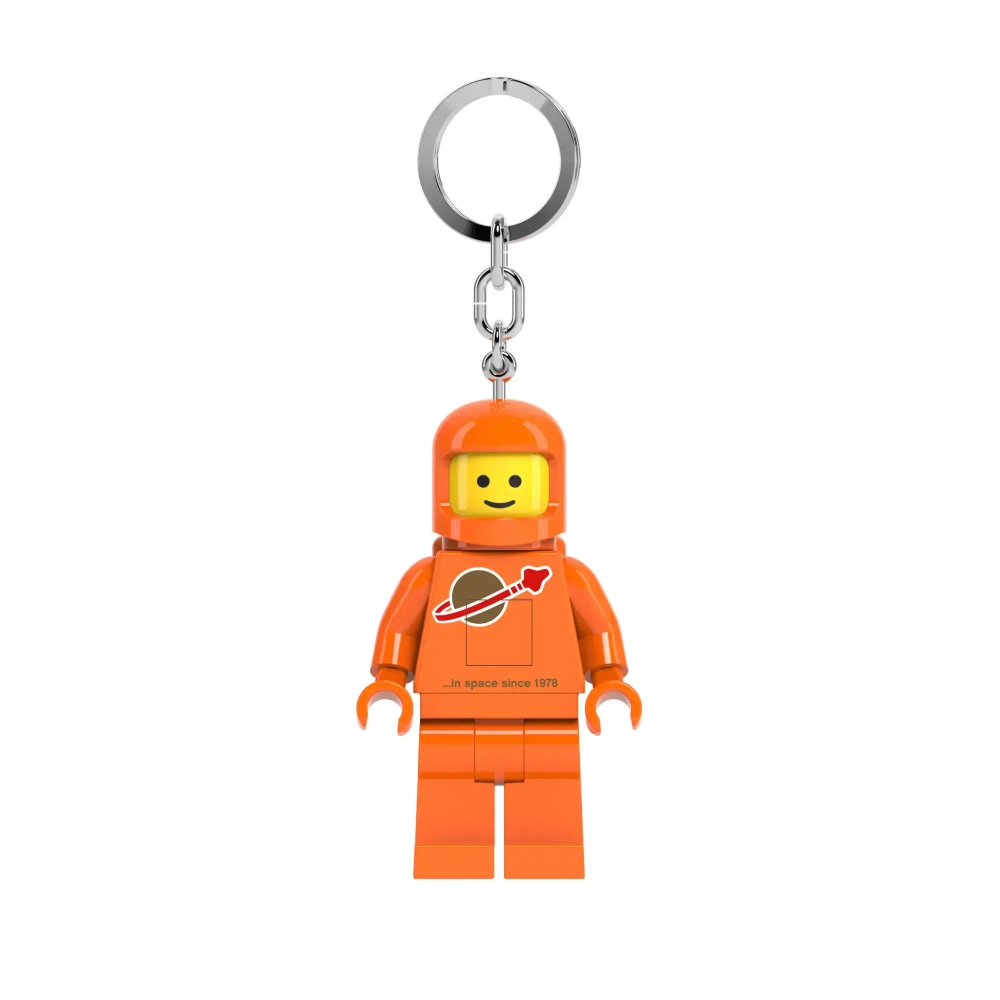 Брелок LEGO Minifigures 5008984 Оранжевый космонавт с подсветкой