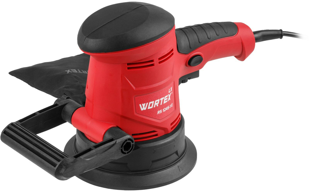 Эксцентриковая шлифмашина WORTEX LX RS 1245-1 E в кор. 450 Вт, 125 мм, 3000-13000 об/мин