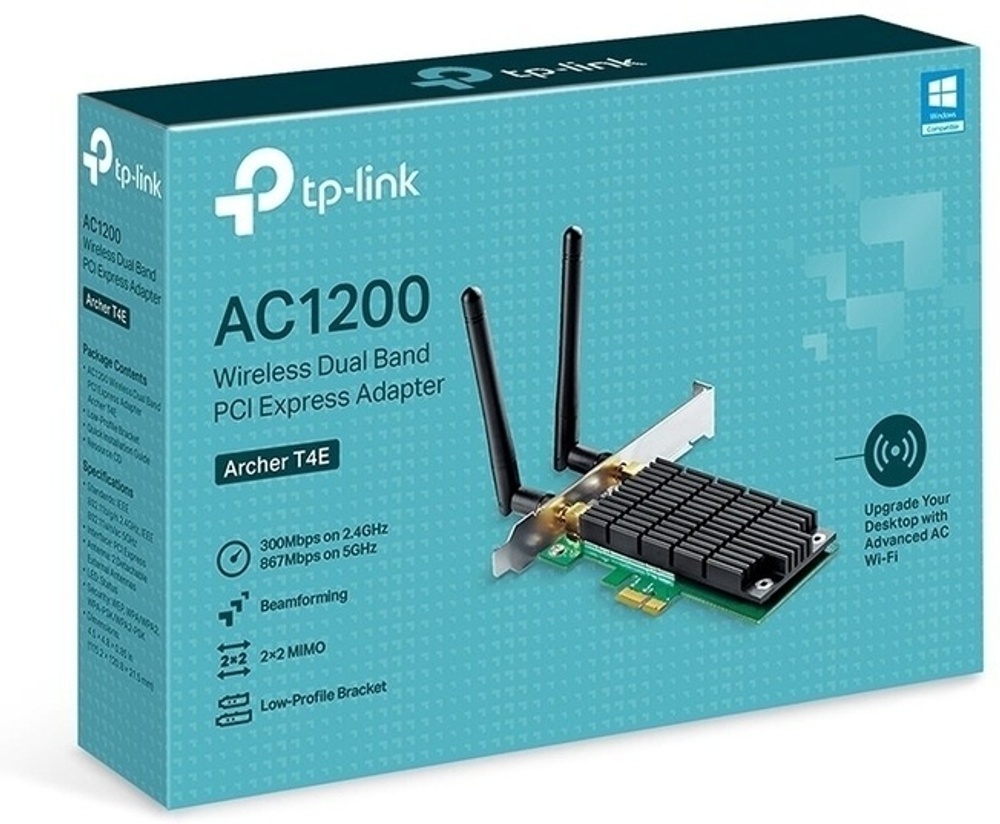 TP-LINK Archer T4E черный