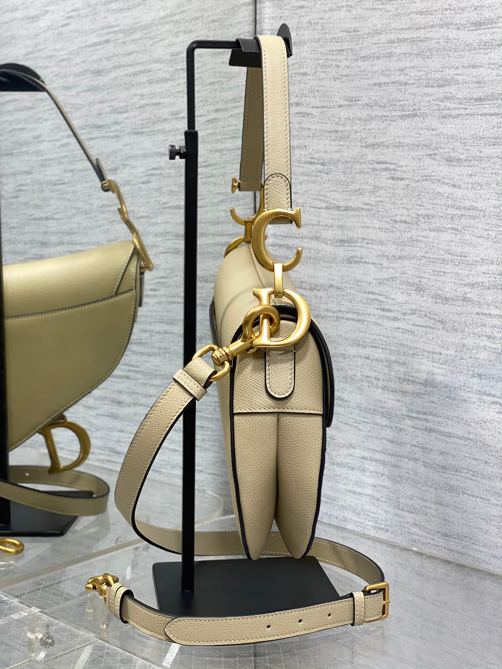 Christian Dior Saddle Bag with Strap