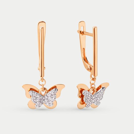 Серьги золотые