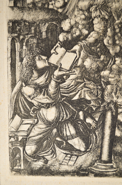 Жан Дюве."Он был облачён в облако, вокруг головы его была радуга..."