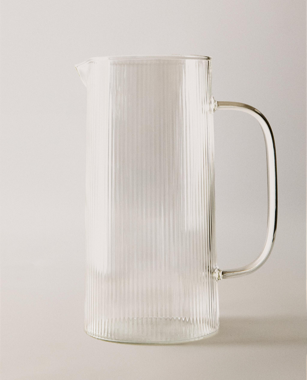 Zara Home кувшин из боросиликатного стекла, цвет прозрачный, 22 см