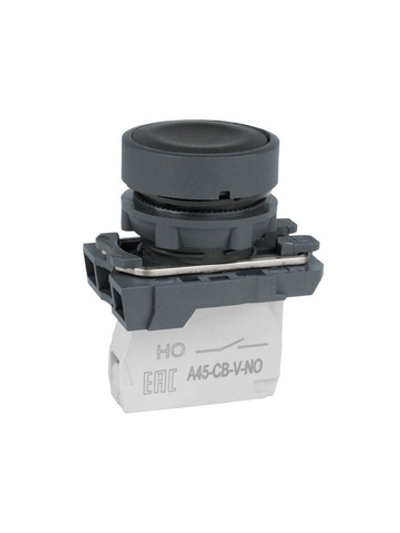 Кнопка OptiSignal D22 C5-P-210 черн. пластик 1НО XB5AA21 КЭАЗ 332180