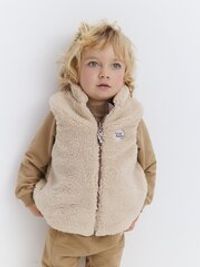 Жилет двухсторонний "Кофе" 0+