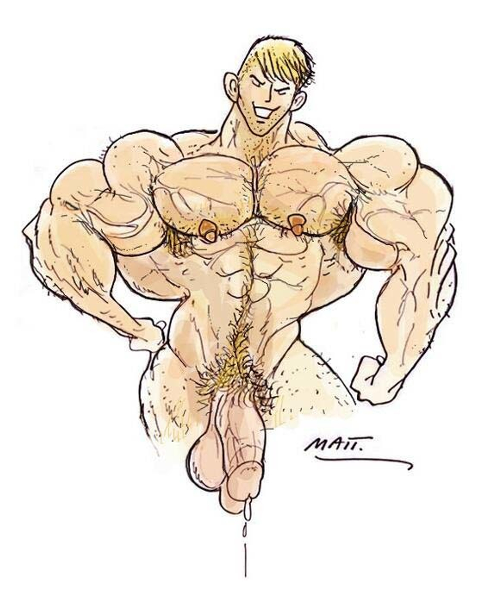 Matt of New York - эротическое искусство художника Мэтта оф Нью-Йорк. 18+