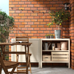 Обувница - KOLBJÖRN / KOLBJORN IKEA/КОЛЬБЬЕРН ИКЕА,  81х80 см, бежевый