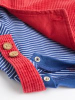 Комбинезон и боди в комплекте для малышей Next N22-278, Красный, Синий