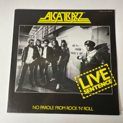 Винтажная виниловая пластинка LP Alcatrazz Live Sentence (No Parole From Rock 'n' Roll) (Japan 1984) (No Obi)