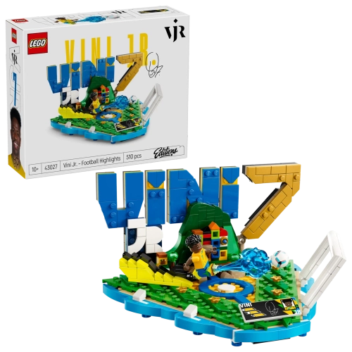 Конструктор LEGO Editions 43027 Vini Jr. – Soccer Highlights