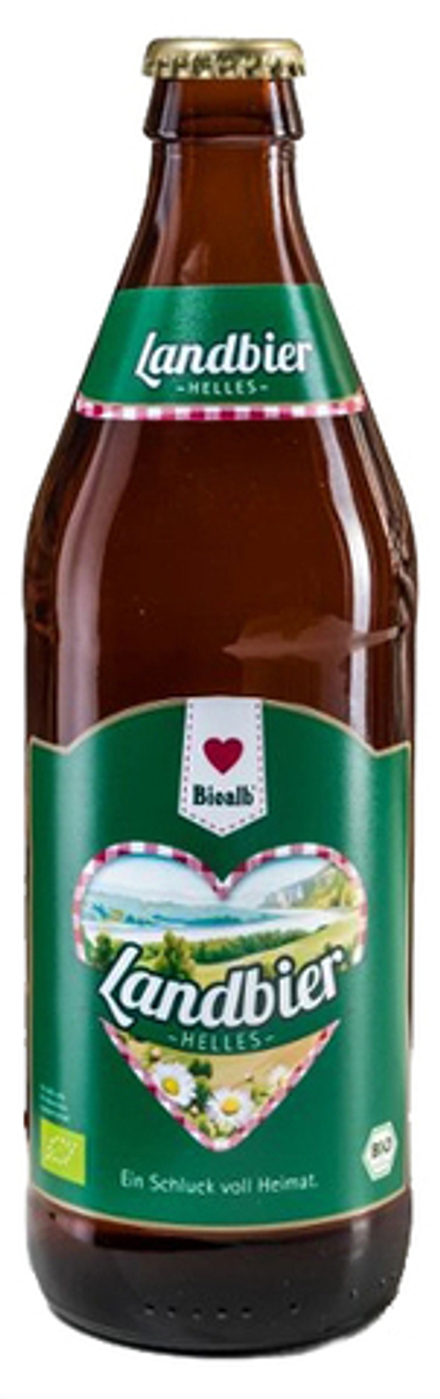 Пиво Цоллер-Хоф Биоальб Ландбир Хеллес / Zoller-Hof Bioalb Landbier Helles 0.5 - стекло