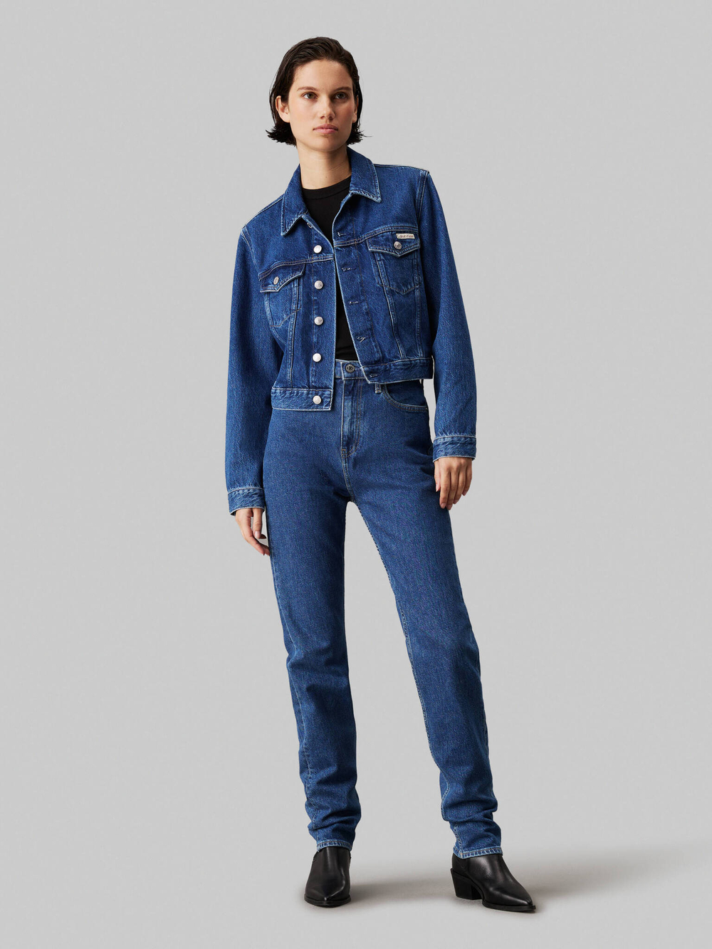 Джинсы CALVIN KLEIN JEANS - голубой(J20J224006)