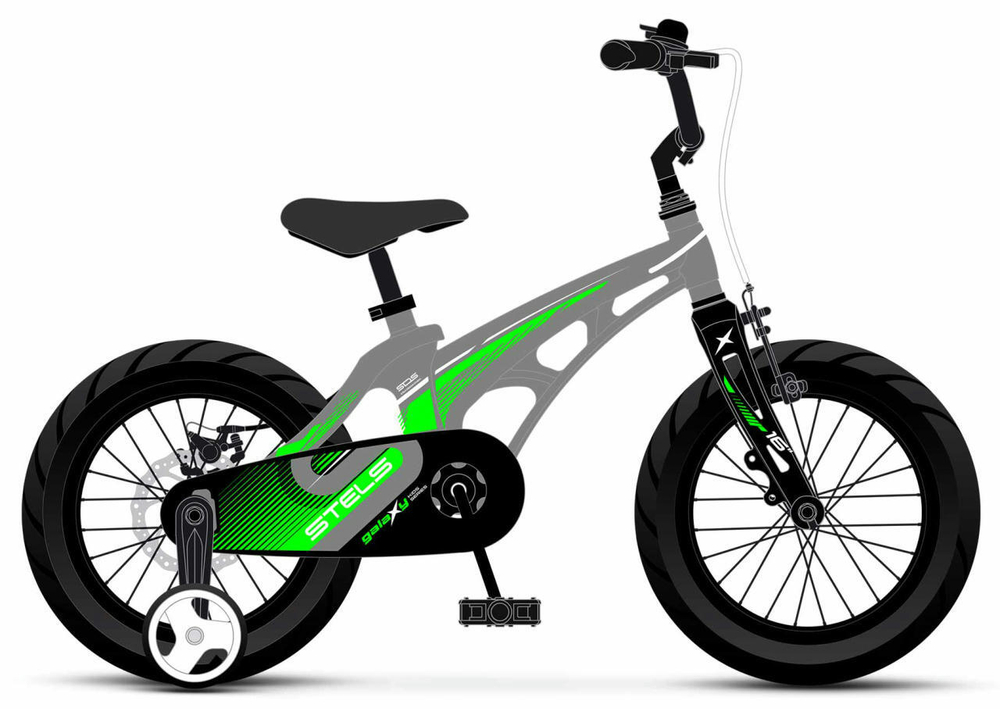 Детский велосипед Stels Galaxy KMD 14" Z010 (2024)